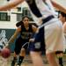 Arbor Prep Jasmine Henry dribbles the ball into the paint during the first quarter of the game against Green Hills on Monday, Feb. 11. Daniel Brenner I AnnArbor.com